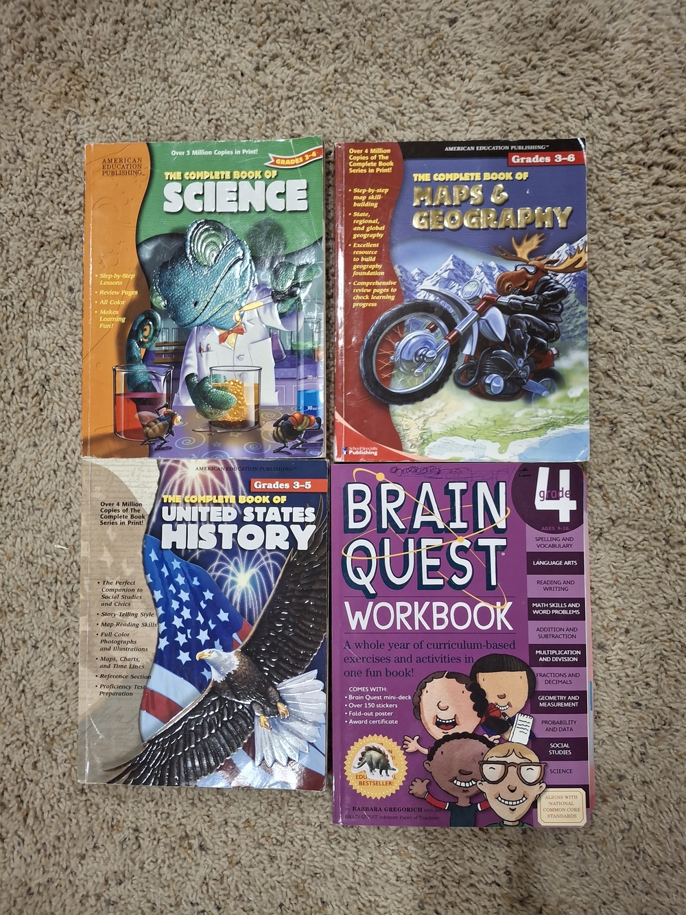 4th Grade Bundle: Science/History/Maps & Geography